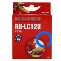 Blekkpatron RB-LC123 Cyan - erstatter Brother LC123
