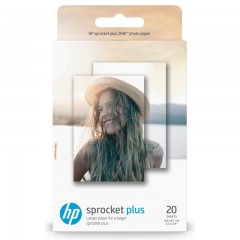 HP Sprocket Plus ZINK fotopapir- klistremerker 5.8 x 8.7 cm 20 ark 