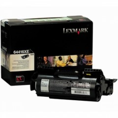 Lexmark 64416XE Svart toner
