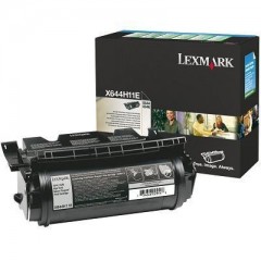 Lexmark X644H11E Svart toner