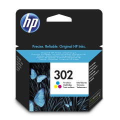 Blekkpatron HP 302 FARGE