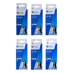 Blekkpatron NP3-C-0530/531 6-Pack