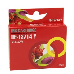 Blekkpatron RE-T2714 GUL