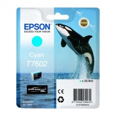 Blekkpatron EPSON T7602 Cyan